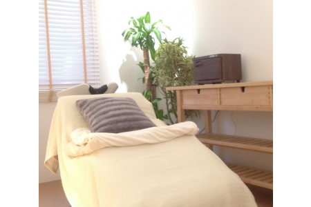 自分の部屋に居るようなホッとする空間をつくっています。