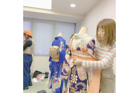 着付け部は１年目から入部可能！未経験から挑戦できます！