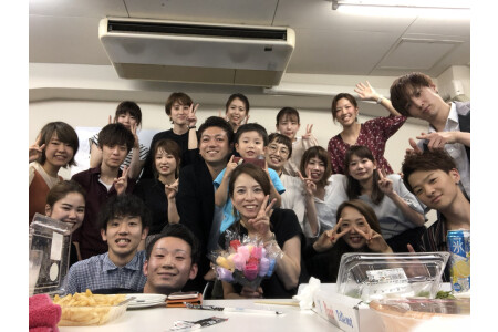 月1回の親睦会で他店舗間でもチームワーク抜群☆