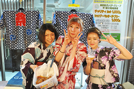 地域のイベントにも、みんなで楽しく参加します！！