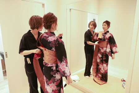 入学式や結婚式の着付けなど、着付けの機会が多くあります！