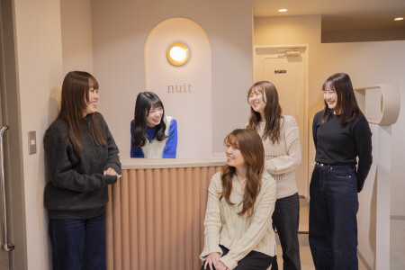 お客様をきれいに、そして笑顔になってもらえる素敵な環境です♪