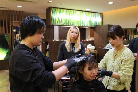 新色カラーの外部講習！