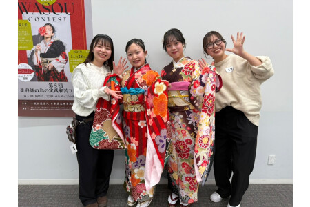 着付も学べる！とても楽しく色々な技術に取り組めます♪