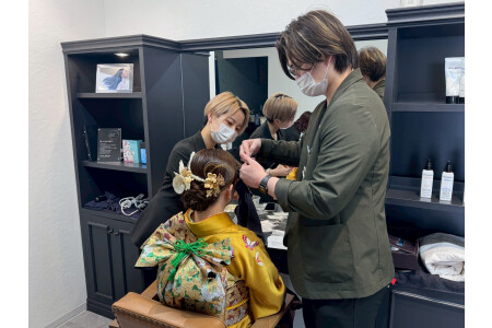 着付けも学べます☆