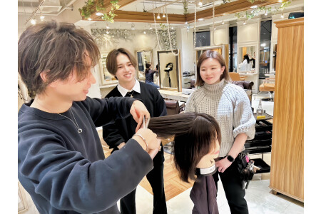 先輩が優しく教えてくれるので安心♪