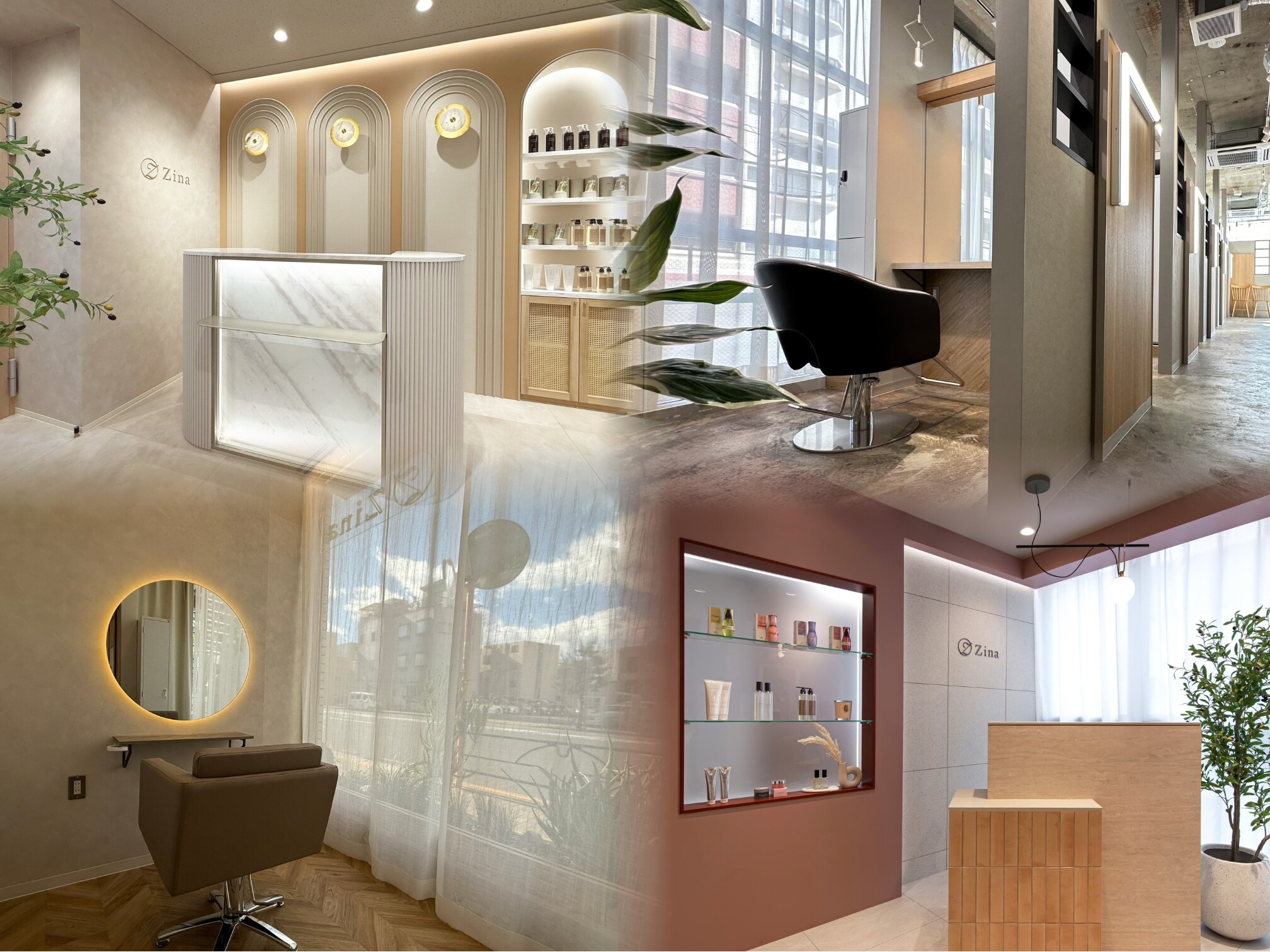 全席個室美容室 Zina 藤崎 髪質改善＆トリートメント│福岡市早良区