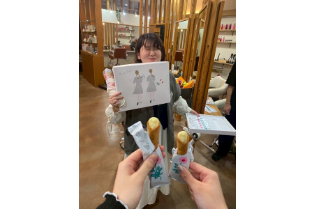 BDのサプライズ♪誕生日月のスタッフはプレゼントがあります♪