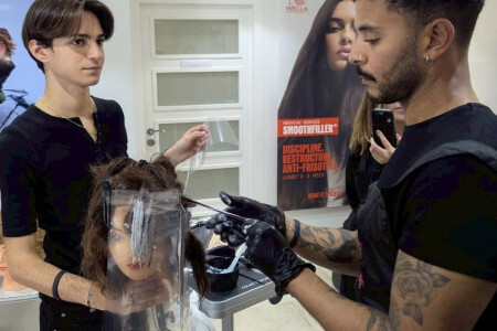 本場パリのバレイヤージュカラーが学べる◎