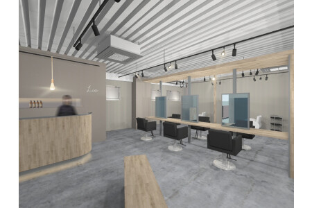 ゆったりとしたサロンスペースで働ける！