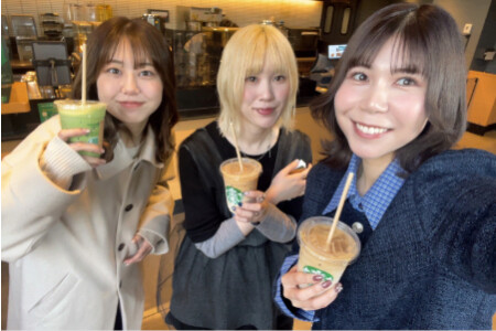 年齢関係なく何でも話せる雰囲気♪