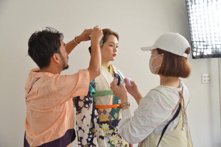 スタイル撮影の機会もたくさん！撮影の技術を学べます♪