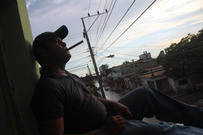 仲良くなったカサのオーナーレオ