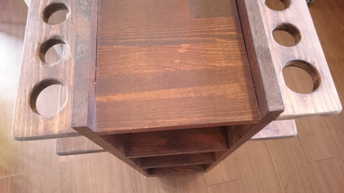 収納術_手作りの収納棚