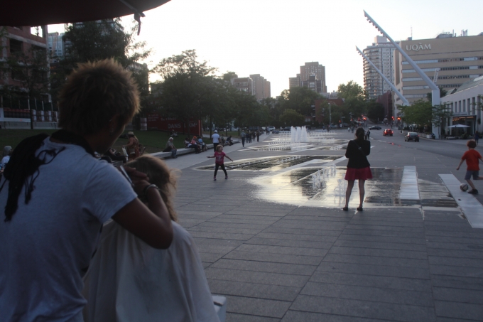 モントリオールでのヘアカット3