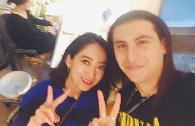 Samy ロンドンからきてくれるおなじみsamy。次にあえるのはこの夏かな? ストレートするのは大変なのですが、必ず帰ってきたときは、サロンにきてくれるので、いつも気合いをいれて、ストレートしています!