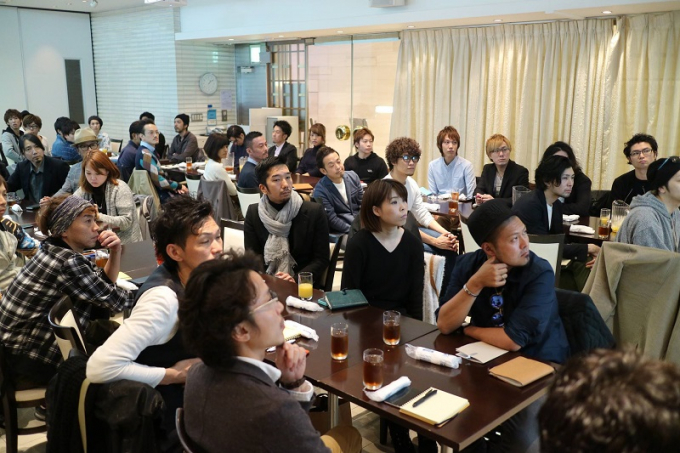 東京で開催した美容師向けセミナーの様子