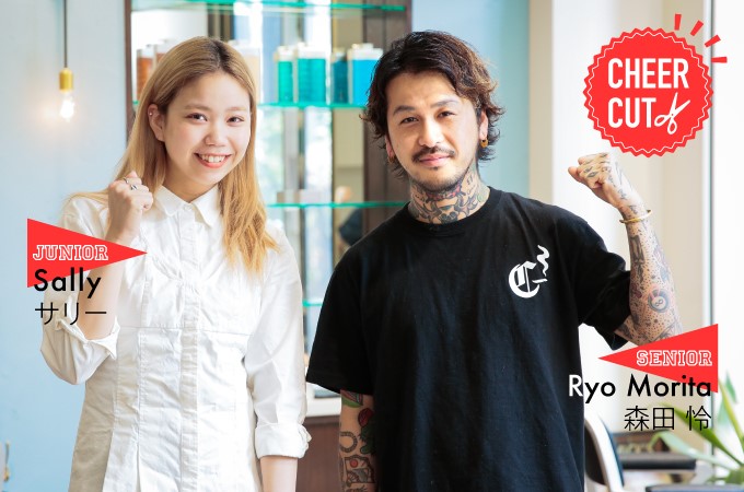 ヘアスタイルで後輩をブレイクさせる センパイcheerカット C Crew 森田 怜さん サリーさん編 リクエストqjナビ 特集 キャリアアップ